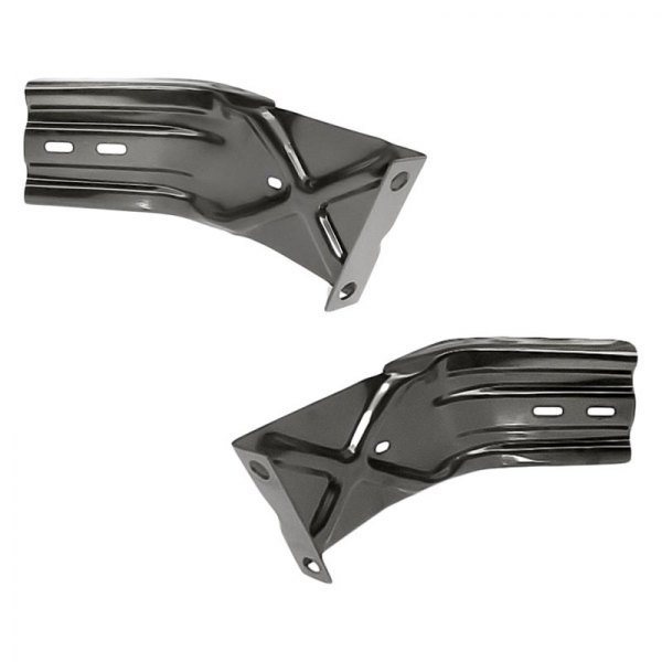Replacement - Front Driver and Passenger Side Outer Bumper Support Set