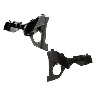 Replacement - Front Outer Driver and Passenger Side Bumper Cover Reinforcement Bracket Set (Standard Line)