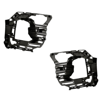 Replacement - Front Outer Driver and Passenger Side Bumper Cover Support Set (Standard Line)