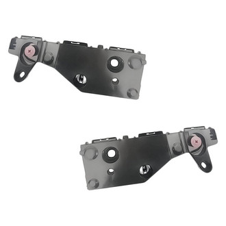 Replacement - Front Upper Driver and Passenger Side Bumper Support Bracket Set (Standard Line)