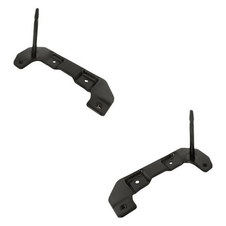 Replacement - Rear Outer Driver and Passenger Side Bumper Support Bracket Set (Standard Line)