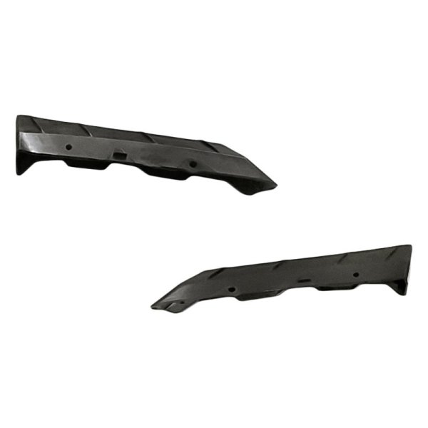 Replacement - Front Driver and Passenger Side Outer Bumper Cover Bracket Set