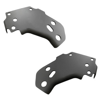 Replacement - Rear Outer Driver and Passenger Side Bumper Mounting Bracket Set (CAPA Certified)