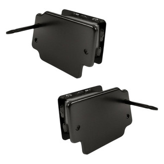 Replacement - Rear Driver and Passenger Side Bumper Impact Bar Bracket Set (Standard Line)