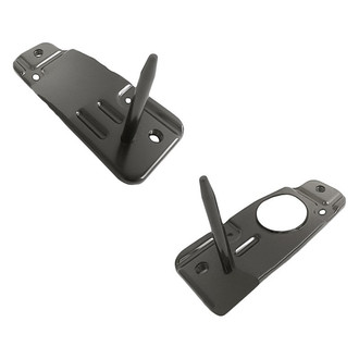 Replacement - Rear Driver and Passenger Side Bumper Bracket Set (CAPA Certified)