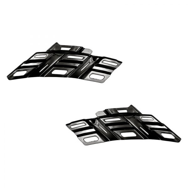 Replacement - Rear Driver and Passenger Side Lower Bumper Cover Support Set