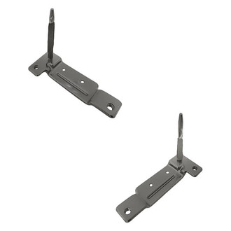 Replacement - Rear Driver and Passenger Side Bumper Impact Bar Brace Set (Standard Line)