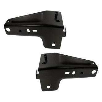 Replacement - Front Upper Driver and Passenger Side Bumper Cover Support Set (Standard Line)