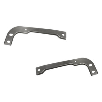 Replacement - Front Outer Driver and Passenger Side Bumper Cover Support Set (Standard Line)