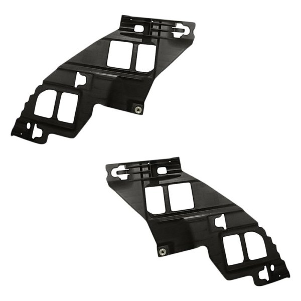 Replacement - Front Driver and Passenger Side Inner Bumper Cover Guide Bracket Set
