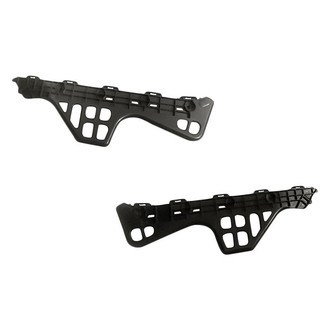 Replacement - Rear Driver and Passenger Side Bumper Cover Side Support Bracket Set (Standard Line)