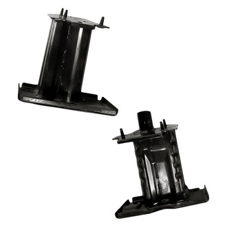 Replacement - Front Driver and Passenger Side Bumper Cover Reinforcement Bracket Set (Standard Line)
