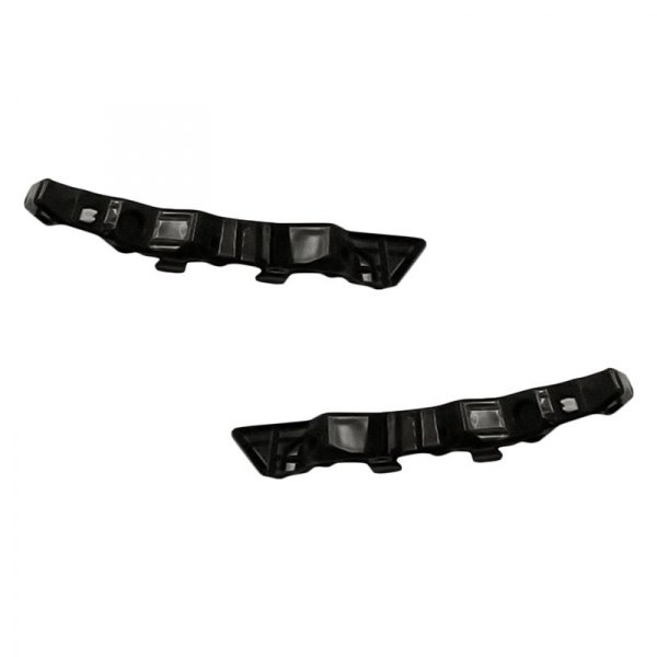 Replacement - Front Driver and Passenger Side Bumper Cover Side Support Set