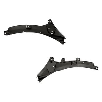Replacement - Front Driver and Passenger Side Bumper Cover Support Set (Standard Line)