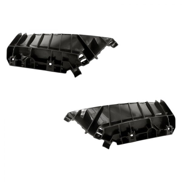 Replacement - Front Driver and Passenger Side Outer Bumper Cover Support Rail Set