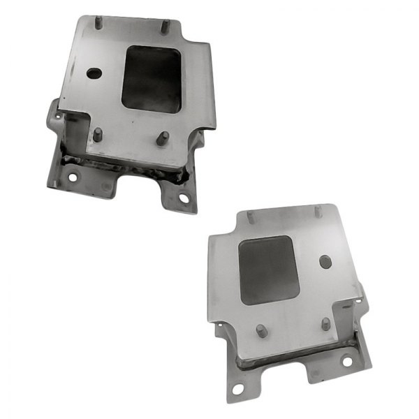 Replacement - Front Driver and Passenger Side Bumper Mounting Bracket Set