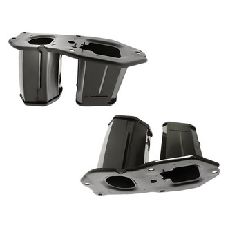 Replacement - Front Driver and Passenger Side Bumper Bracket Set (Standard Line)
