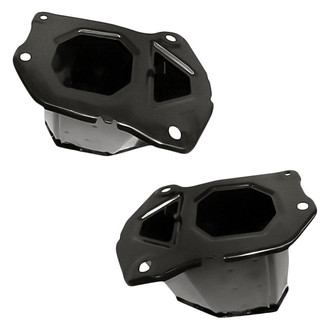 Replacement - Front Driver and Passenger Side Bumper Bracket Set (Standard Line)