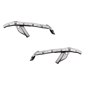 Replacement - Front Upper Outer Driver and Passenger Side Bumper Cover Bracket Set (CAPA Certified)