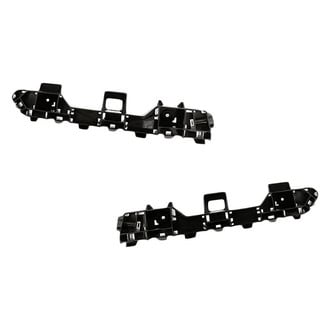 Replacement - Front Driver and Passenger Side Bumper Cover Support Set (Standard Line)