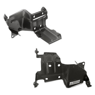 Replacement - Front Outer Driver and Passenger Side Bumper Mounting Bracket Set (Standard Line)