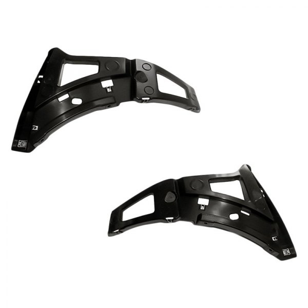 Replacement - Front Driver and Passenger Side Lower Bumper Cover Support Set