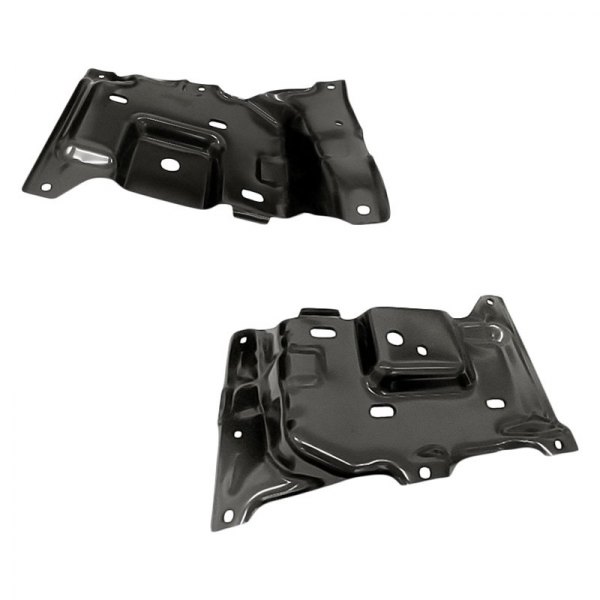 Replacement - Front Driver and Passenger Side Bumper Mounting Bracket Plate Set