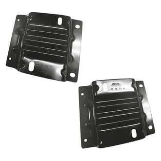 Replacement - Front Driver and Passenger Side Bumper Mounting Plate Set (Standard Line)
