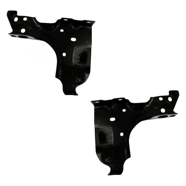 Replacement - Rear Driver and Passenger Side Inner Bumper Support Bracket Set