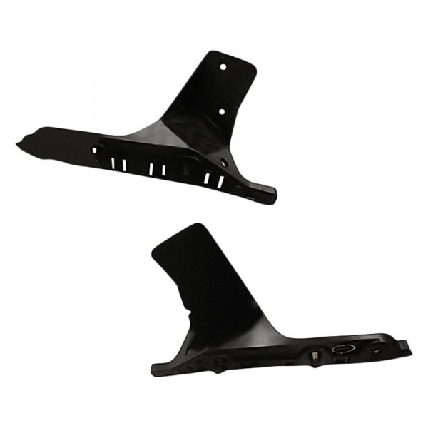 Replacement - Front Driver and Passenger Side Bumper Cover Support Rail Set