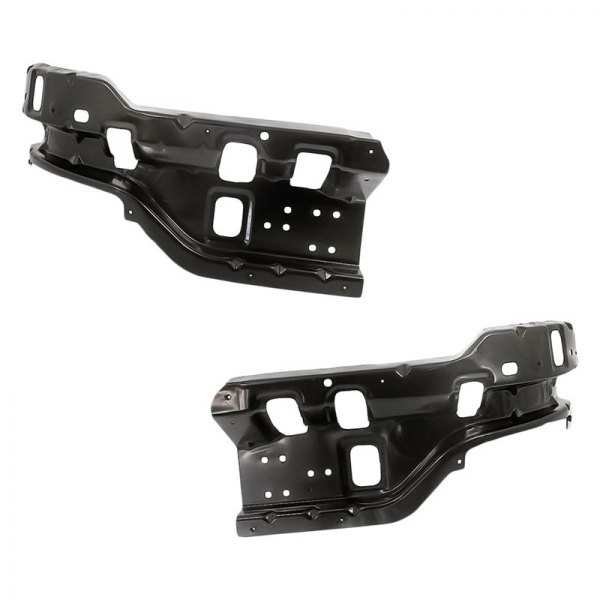 Replacement - Front Driver and Passenger Side Outer Bumper Impact Bar Bracket Set