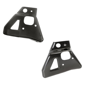 Replacement - Front Outer Driver and Passenger Side Bumper Support Bracket Set (CAPA Certified)