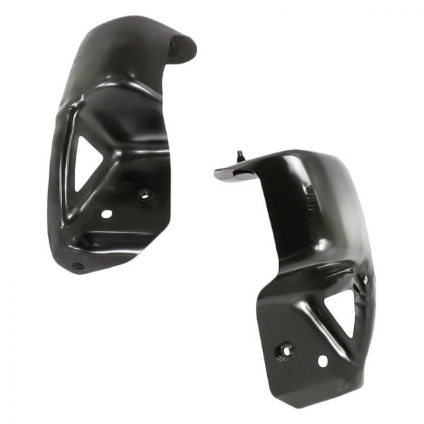 Replacement - Front Driver and Passenger Side Outer Bumper Bar Bracket Set