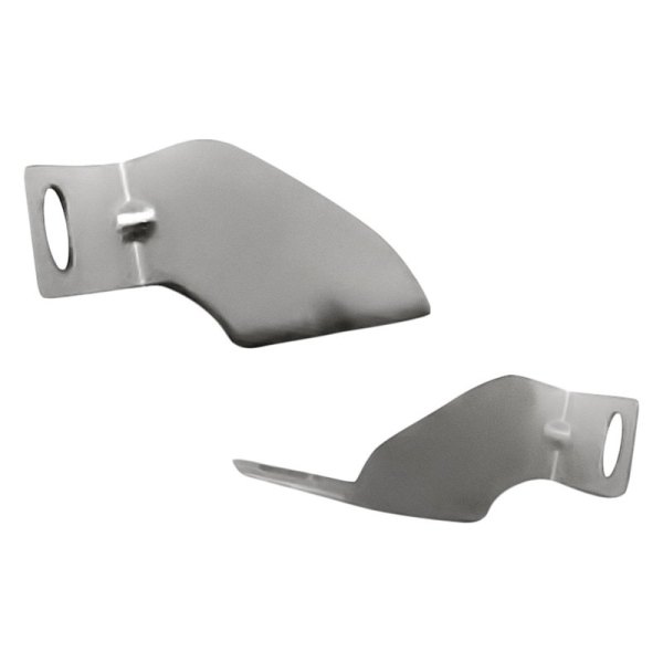 Replacement - Front Driver and Passenger Side Bumper End Bracket Set