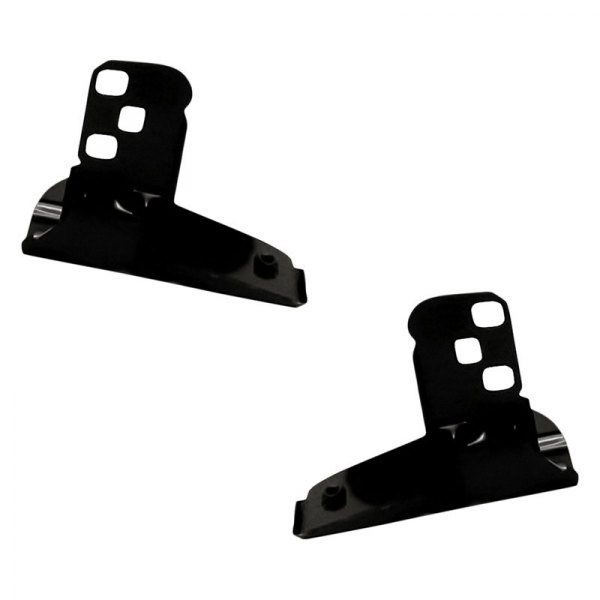 Replacement - Front Driver and Passenger Side Upper Bumper Retainer Stay Bracket Set