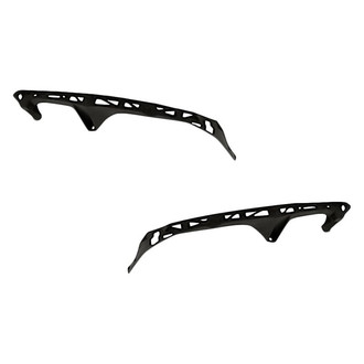 Replacement - Front Driver and Passenger Side Headlight Support Bracket Set (Standard Line)