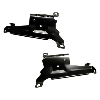 Replacement - Front Outer Driver and Passenger Side Bumper Bracket Set (Standard Line)