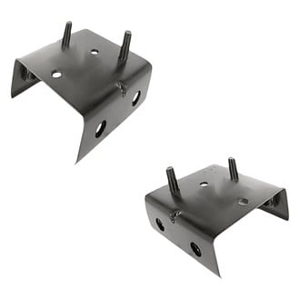 Replacement - Front Driver and Passenger Side Bumper Reinforcement Mounting Bracket Set (Standard Line)