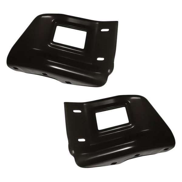 Replacement - Rear Driver and Passenger Side Step Bumper Support Bracket Set