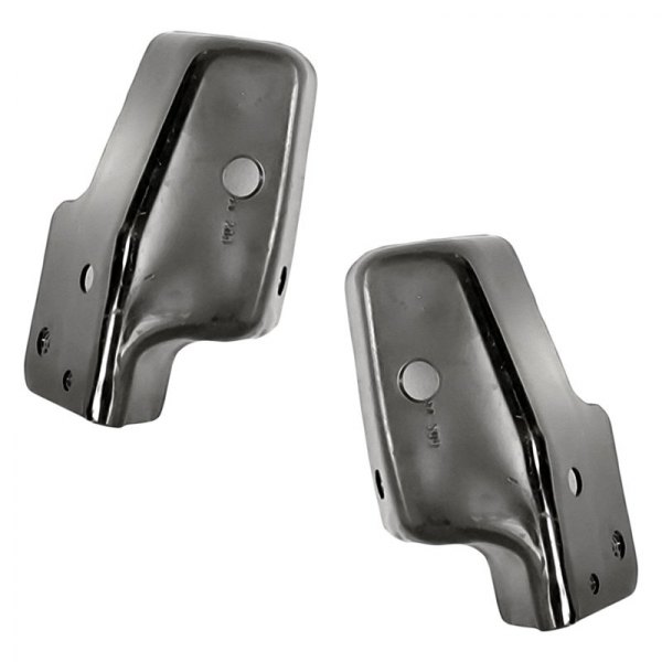 Replacement - Front Driver and Passenger Side Bumper Bar Extension Bracket Set