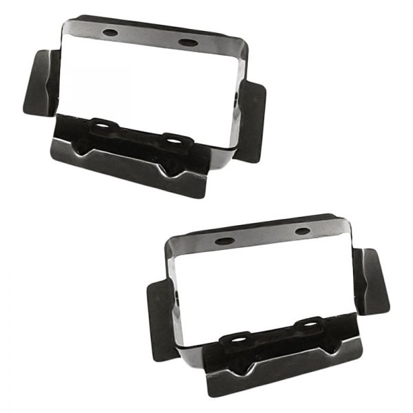 Replacement - Front Driver and Passenger Side Bumper Frame Rail End Bracket Set