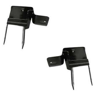 Replacement - Front Inner Driver and Passenger Side Bumper Impact Bar Bracket Set (Standard Line)