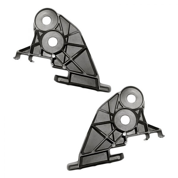 Replacement - Front Driver and Passenger Side Bumper Cover Support Bracket Set
