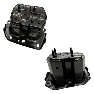 Replacement - Front Driver and Passenger Side Bumper Mounting Bracket Set (Standard Line)