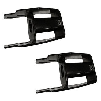 Replacement - Front Driver and Passenger Side Bumper Bracket Set (Standard Line)