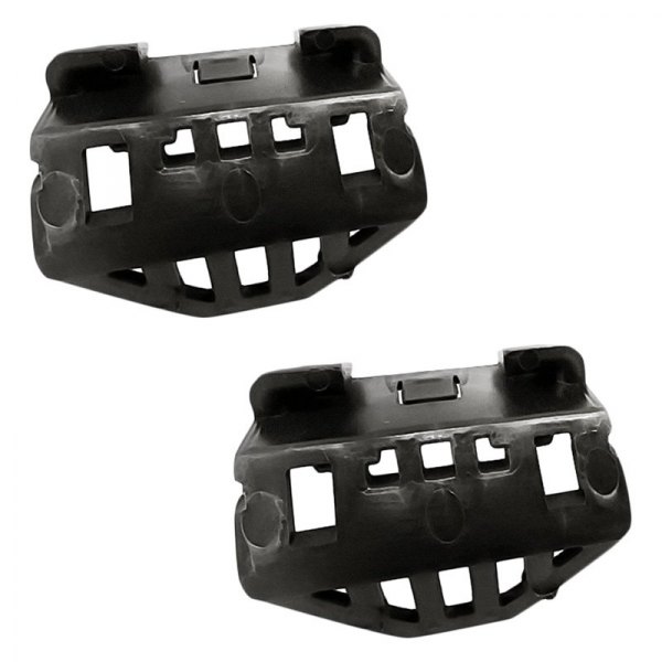 Replacement - Rear Driver and Passenger Side Bumper Cover Bracket Set