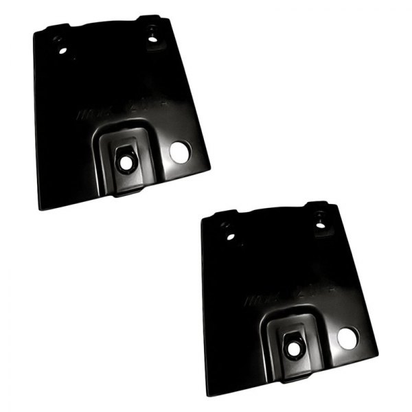 Replacement - Front Driver and Passenger Side Inner Bumper Attachment Plate Set