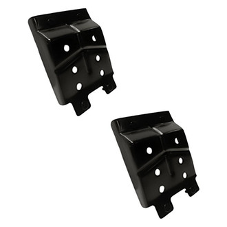 Replacement - Front Driver and Passenger Side Bumper Reinforcement Bracket Set (CAPA Certified)