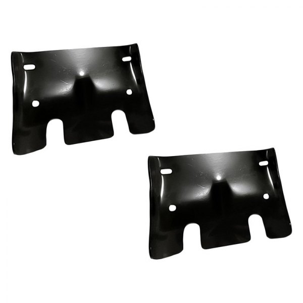 Replacement - Front Driver and Passenger Side Outer Bumper Bar Bracket Set