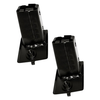 Replacement - Front Driver and Passenger Side Bumper Bracket Set (Standard Line)
